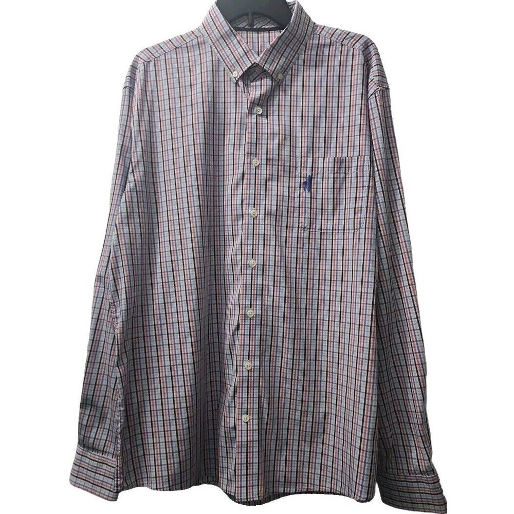 Johnnie-O Prep-formance Plaid‎ Button Down Long Sleeve Shirt